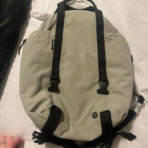 Tan Lululemon Backpack